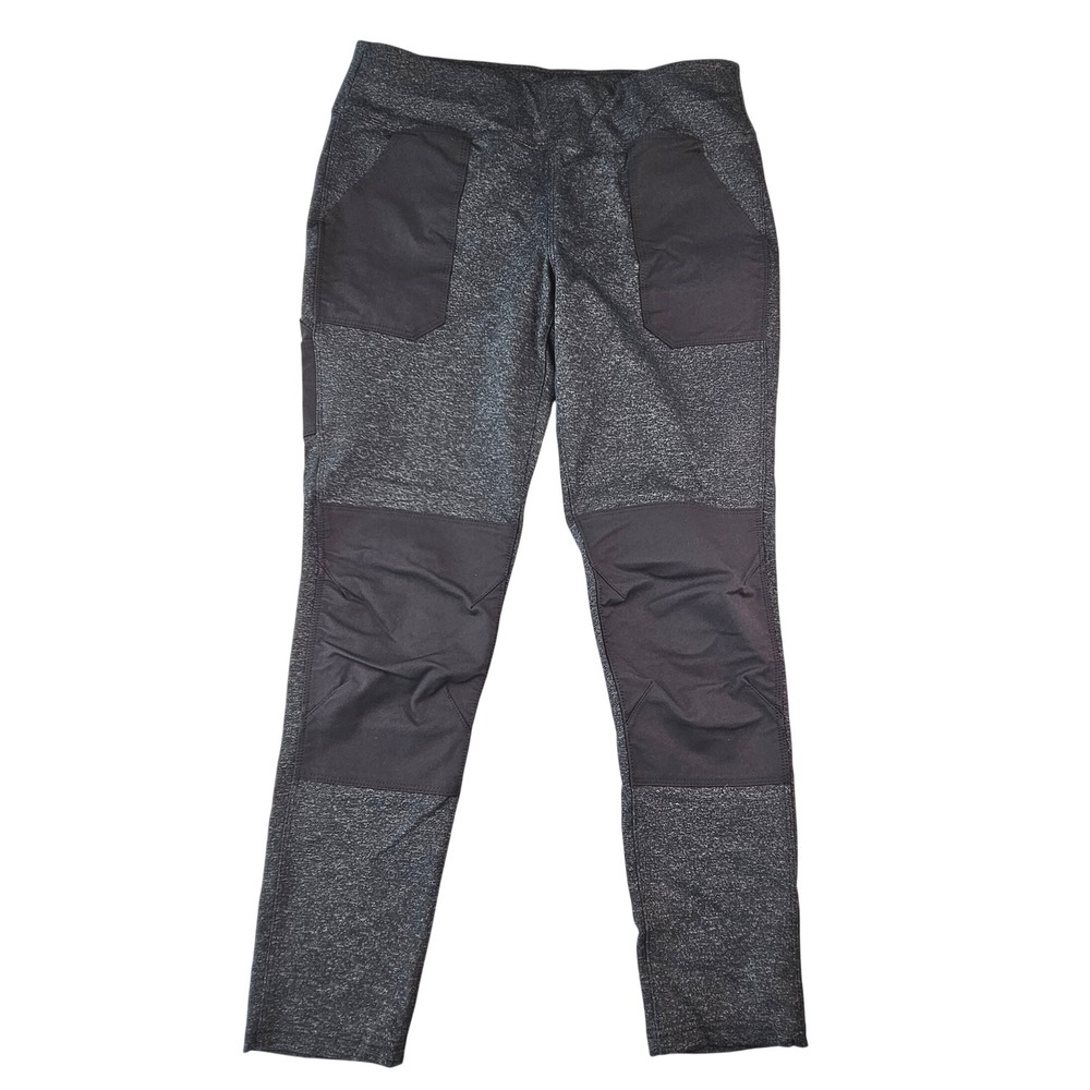 Carhartt Force Fitted Leggings Gray Utility Work Pants L 12 14 Reg 102482 013